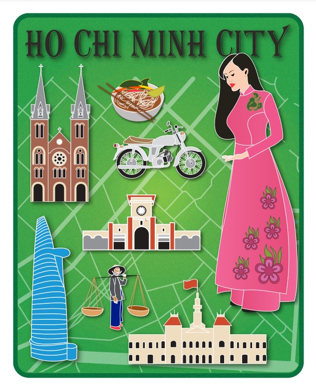 Ho Chi Minh City Guide Book Cover